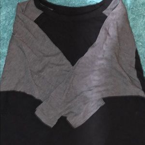 Black and Grey Shirt
